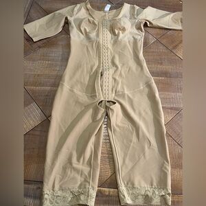 Beige Full-Body Shapewear